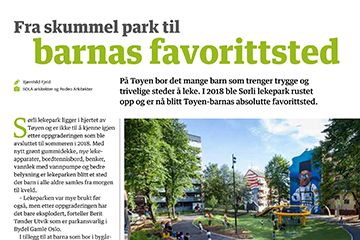 Les historien om T&oslash;yenl&oslash;ftet