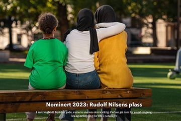 Rudolf Nilsens plass nominert til Oslo bys arkitekturpris