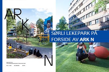 S&oslash;rli lekepark p&aring; forside av Arkitektur N