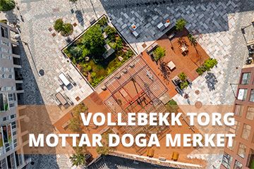 Vollebekk Torg mottar DogA merket!